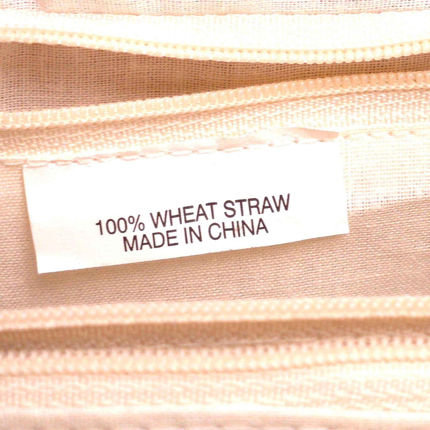 Woven Straw Handbag Purse w/ Bamboo Handles Raffia