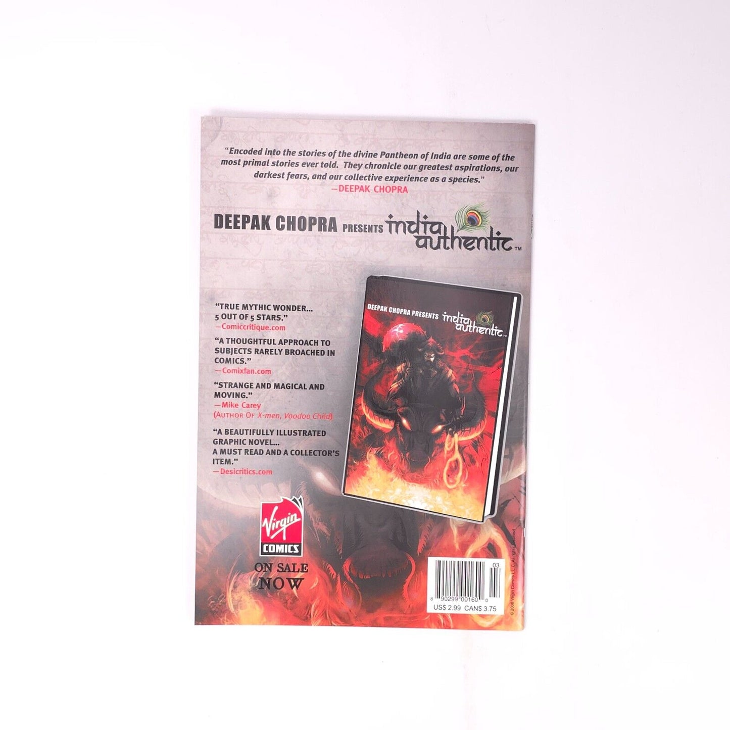 Ramayan Reloaded #4 Virgin Comics Comic Book