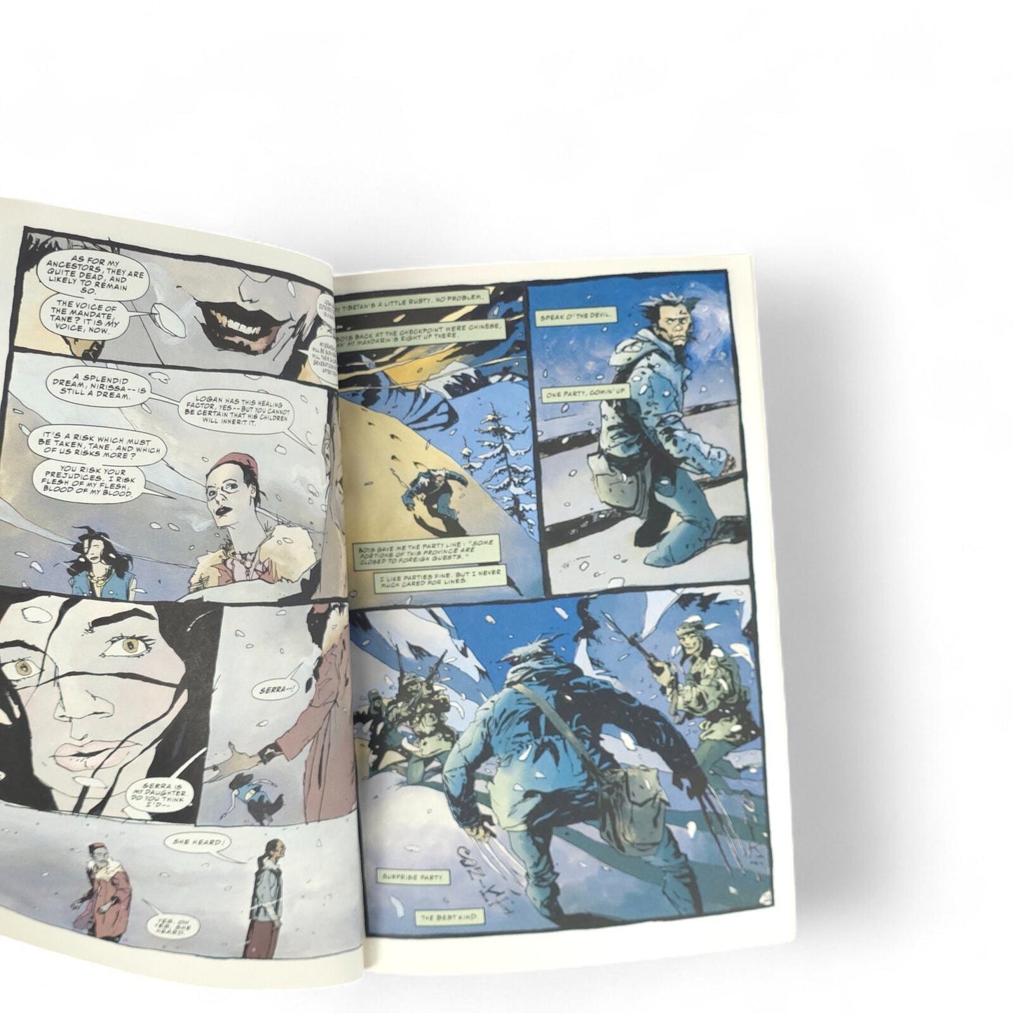 Wolverine Killing Marvel Coimcs Comic Book