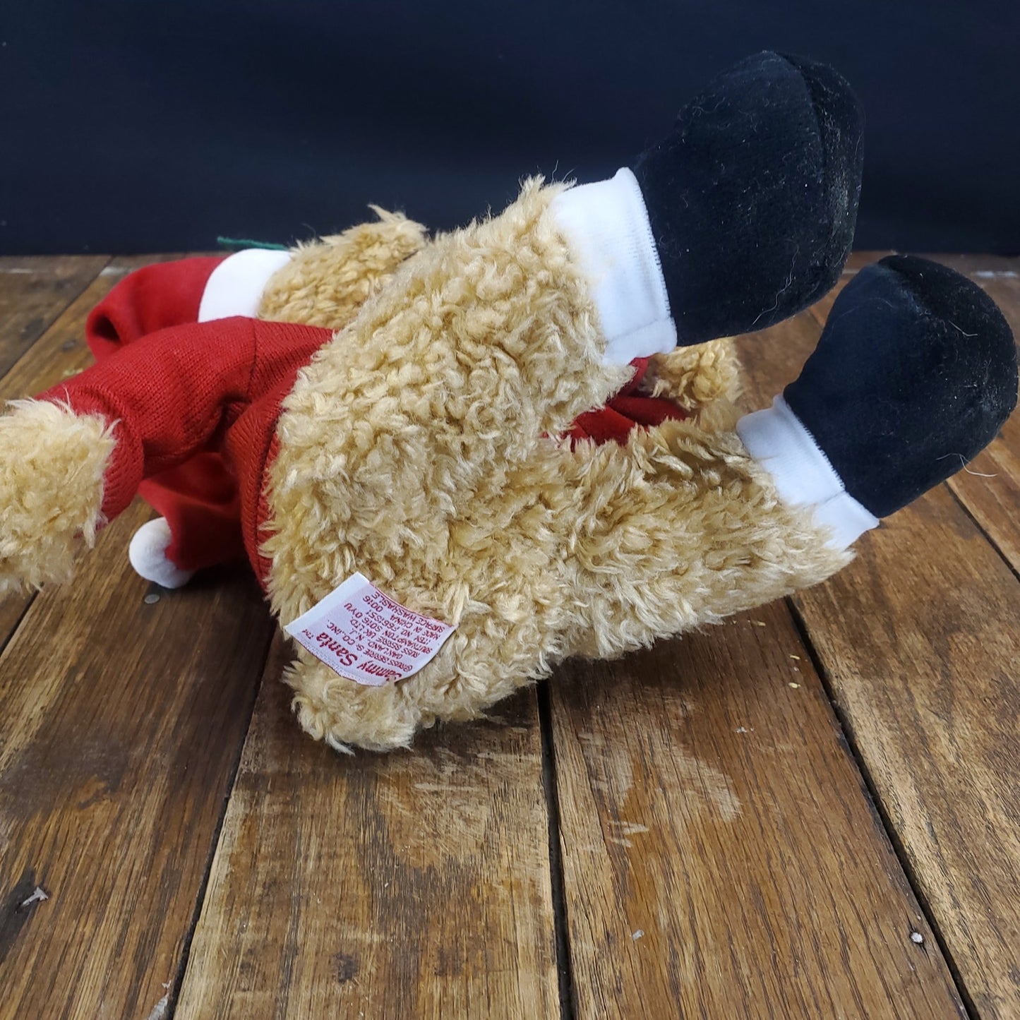 Avon Sammy Santa Plush 12" Toy Bear & Mini Bear Russ Berrie & Co. Item F661851