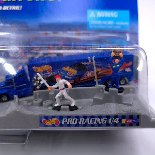 Sealed Hot Wheels Planet Micro Pro Racing 1/4 Series 1 Irvan Petty Mattel