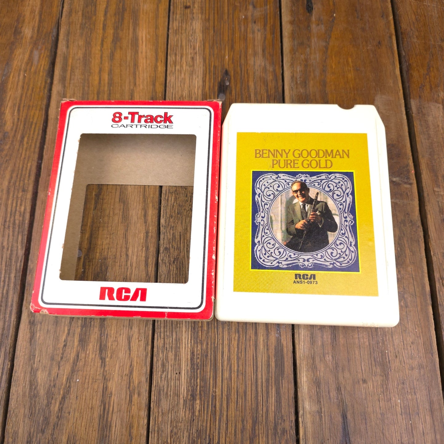 Benny Goodman Pure Gold 8-Track ANSI 0973 - 2+ Ship FREE