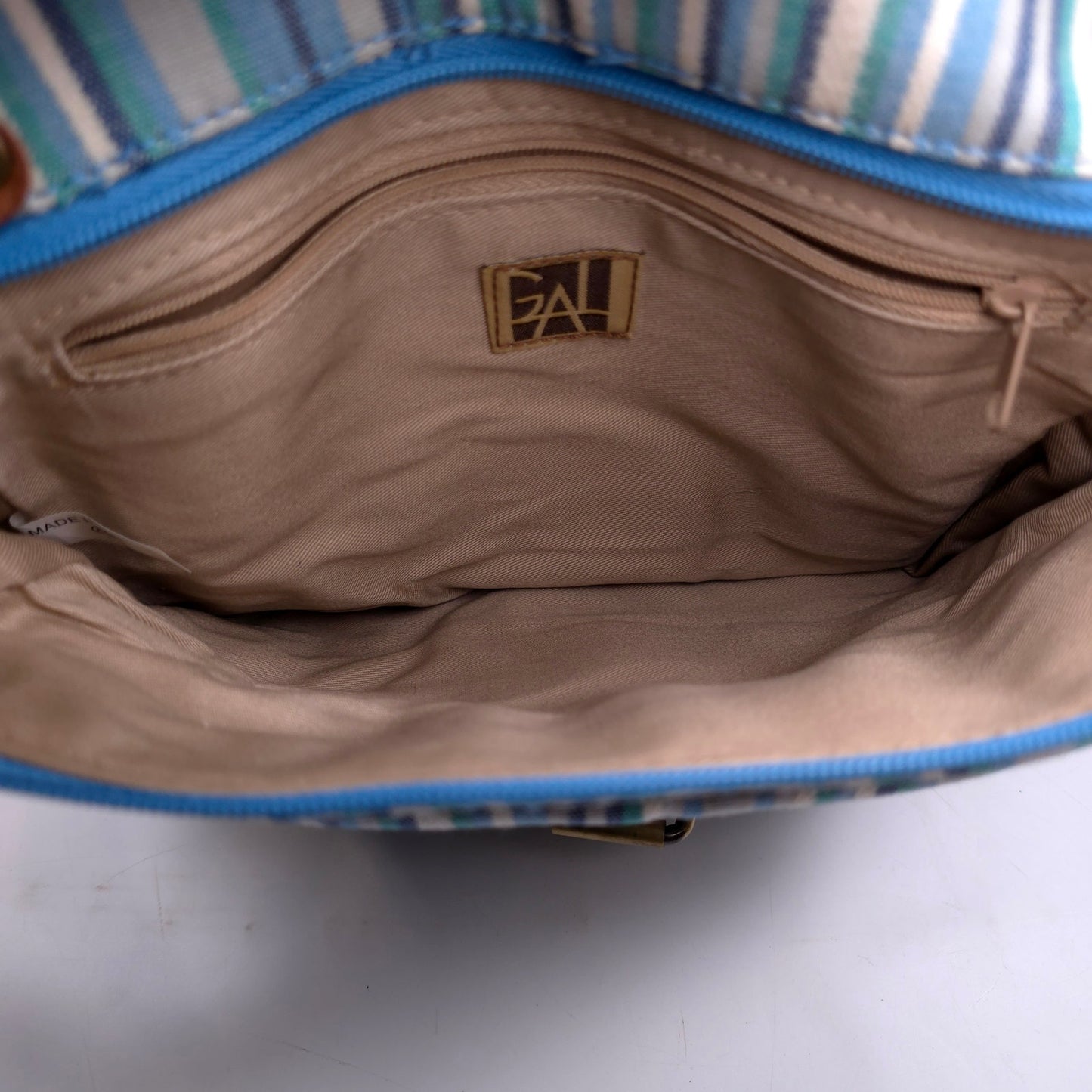 GAL Canvas Crossbody Shoulder Purse Bag 11 Compartments
