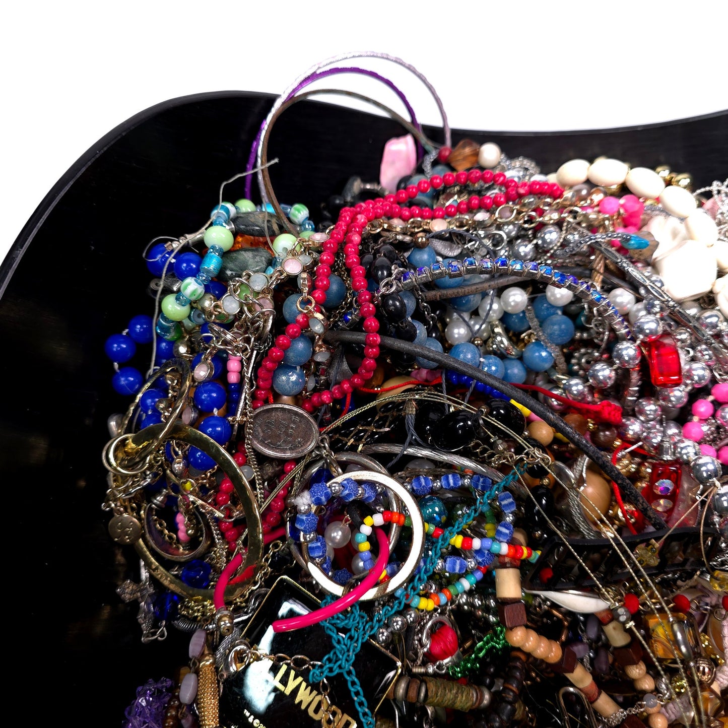 5 lb Vintage to Now Mixed Jewelry Lot Costume Craft Repair Resale JL7