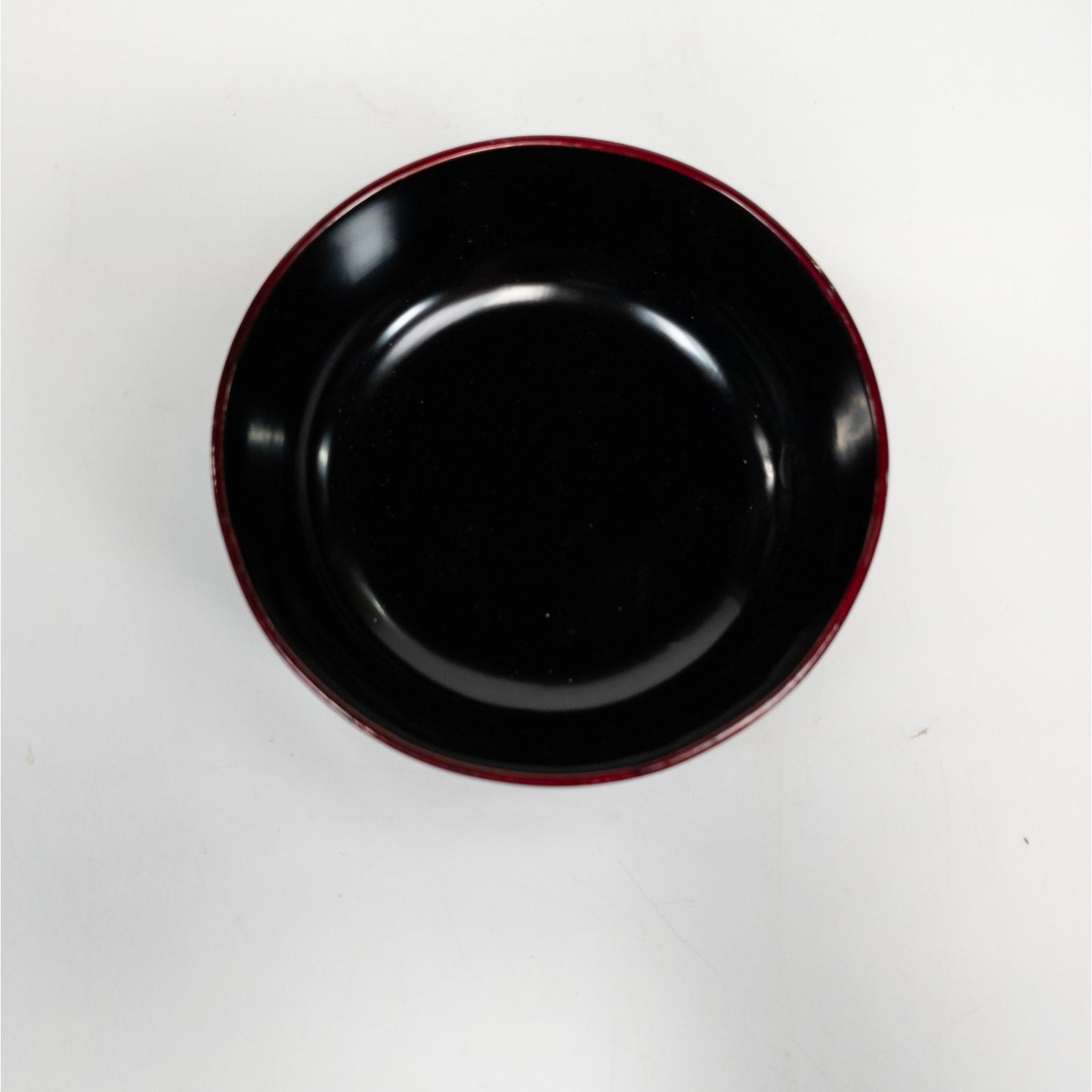 Lacquered Japanese Tea Lidded Trinket Box Container Floral Design w/ Tassel