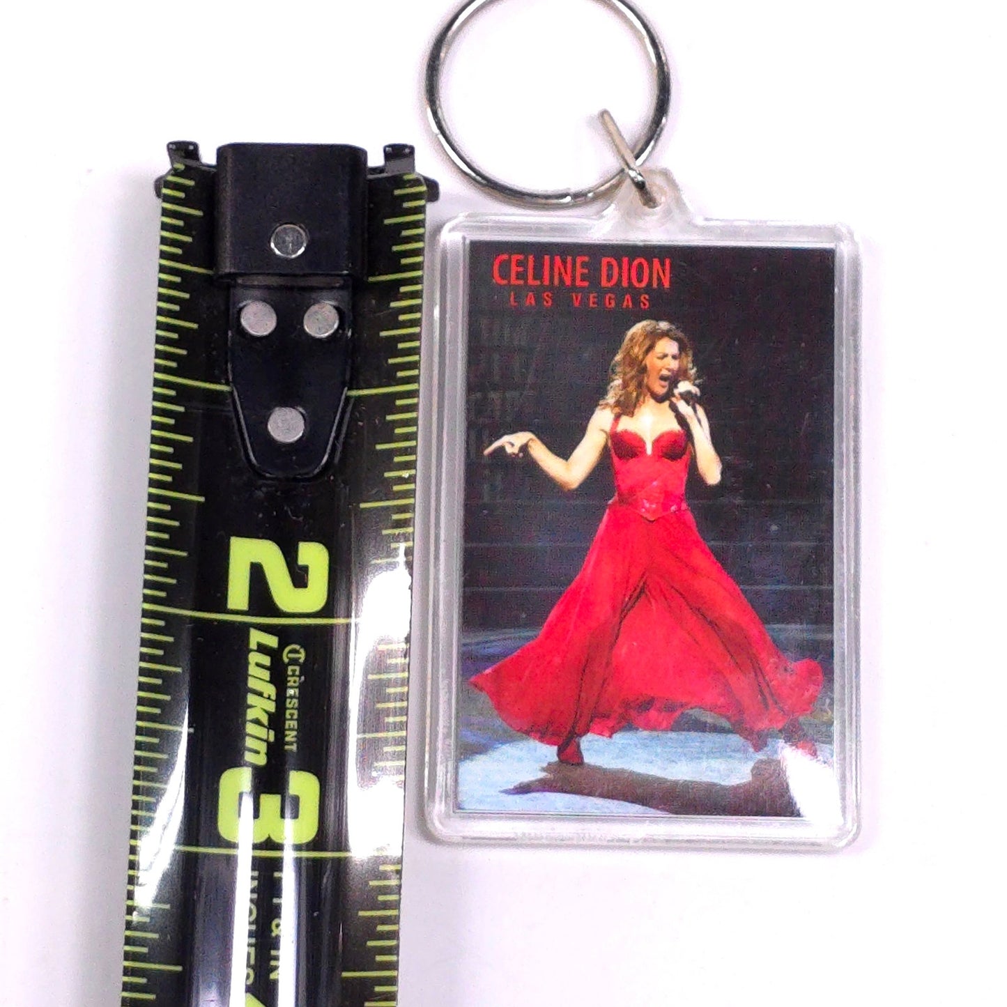 Celine Dion Las Vegas Keychain