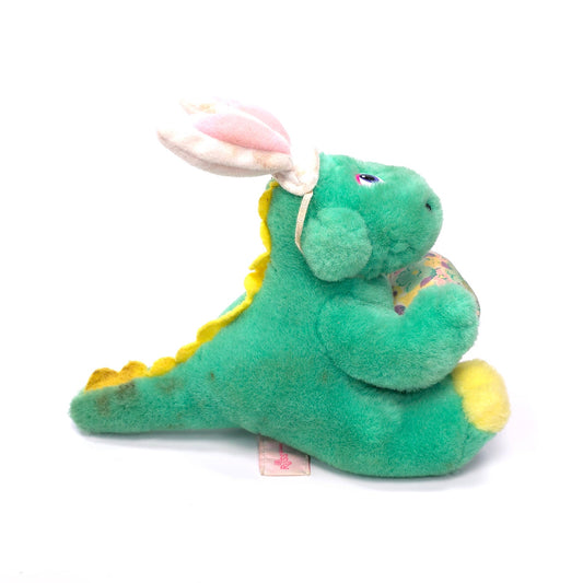 Egbert Jr. Russ Berrie Easter Egg Bunny Ears 8" Dino