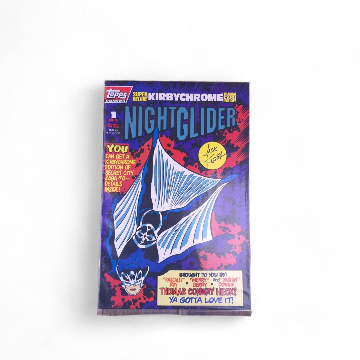 Sealed Night Glider 1 of 1 Topps Comics