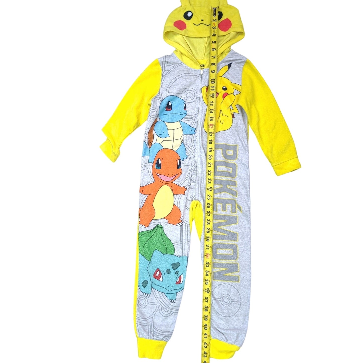 Pokemon Kids Sleep Onsie Yellow Pikachu Squirtle Charmander
