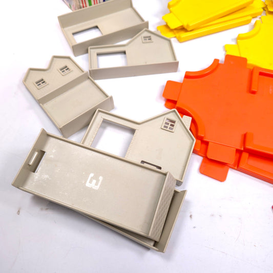 Vintage 1978 Matchbox Lesney PL-3 Play Track Set Of 63 Pieces