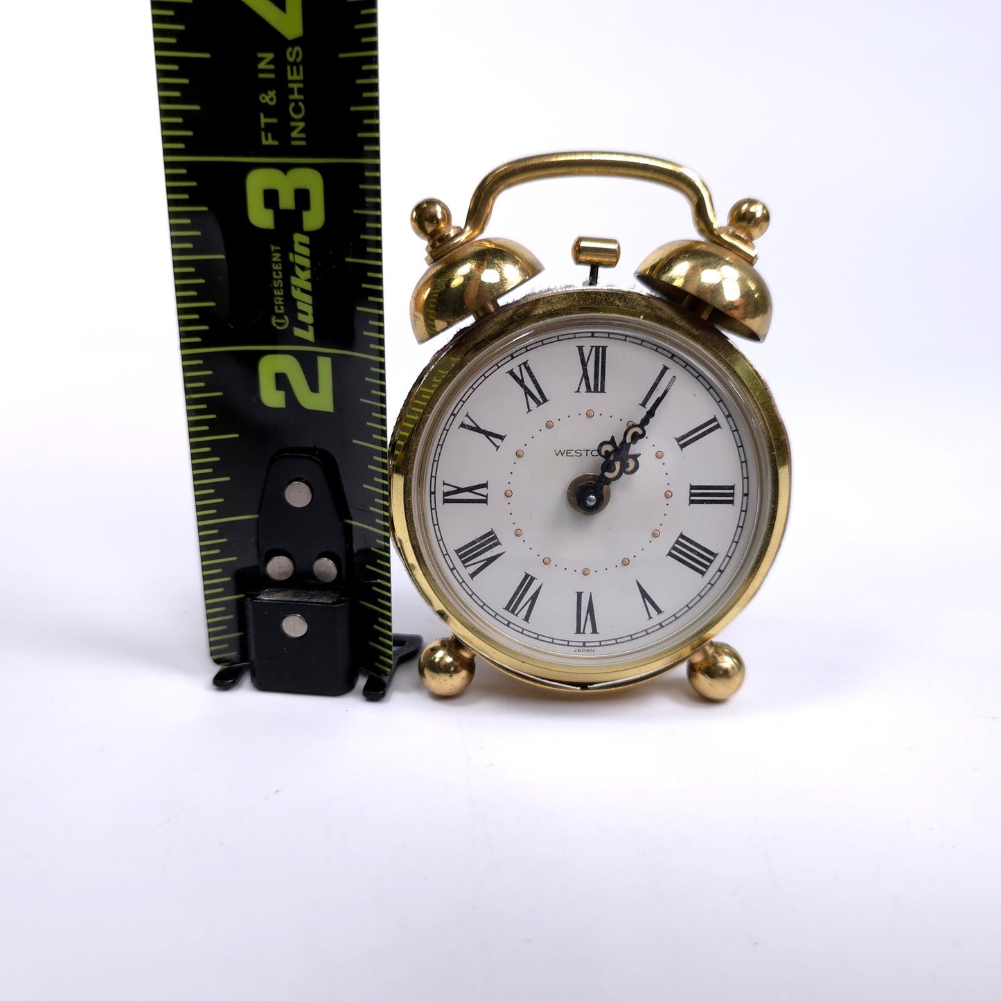 Vintage Westclock Windup Travel Alarm Clock FOR PARTS