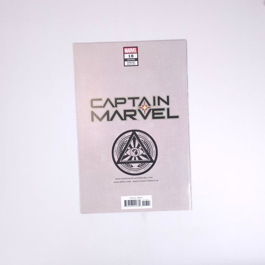 Captain Marvel #18 Marvel Comics Virgin Variant Exclusive Unknown Comic Books