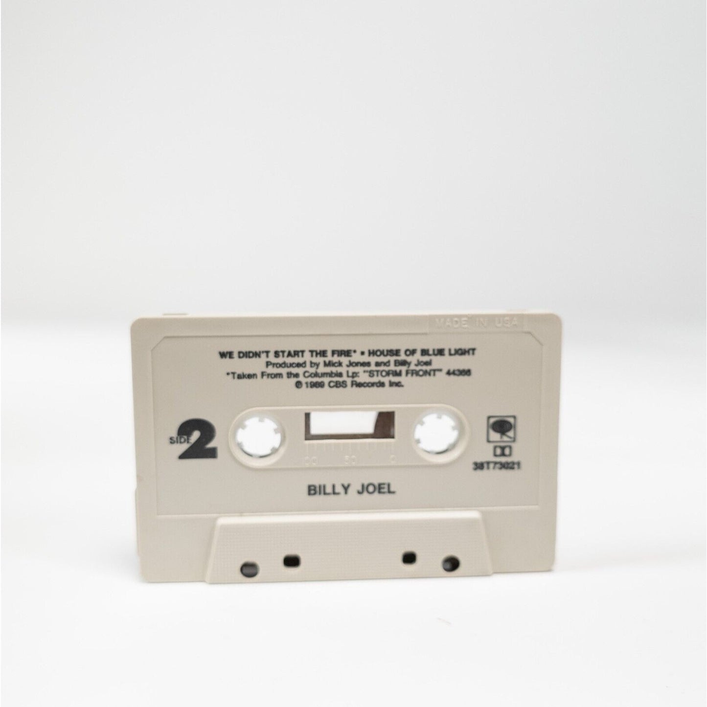 Billy Joel We Didn't Start The Fire House of Blue Light (Cassette Only)