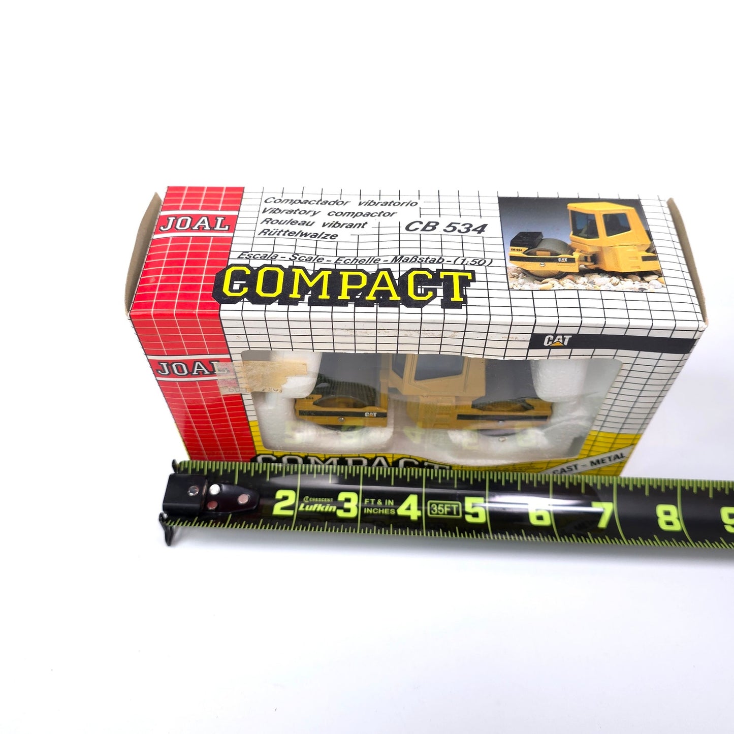 CAT Joal Compact Metal Die Cast 1:50 Scale Vibratory Copactor Packer CB534