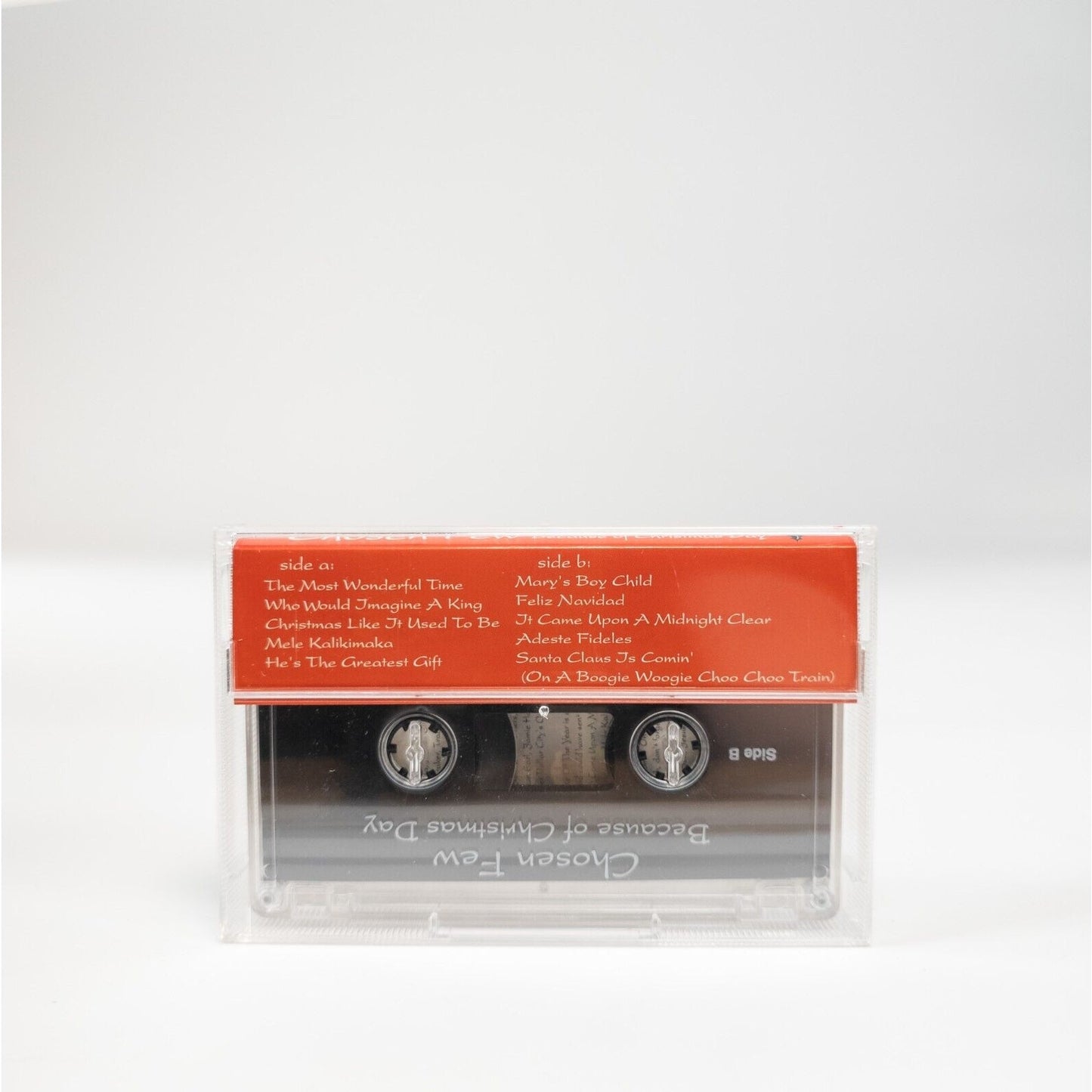 Chosen Few Because of Christmas Day (Cassette) 2+ Ship FREE