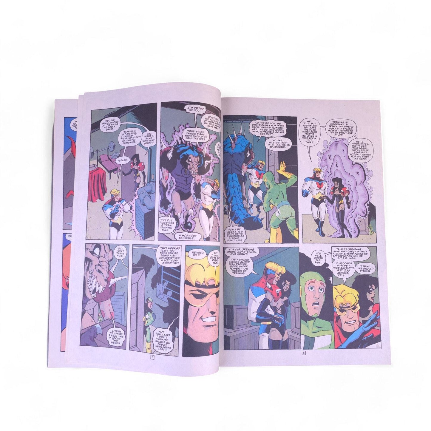 Young Heroes in Love #2 DC Comics 1997 Comic Book