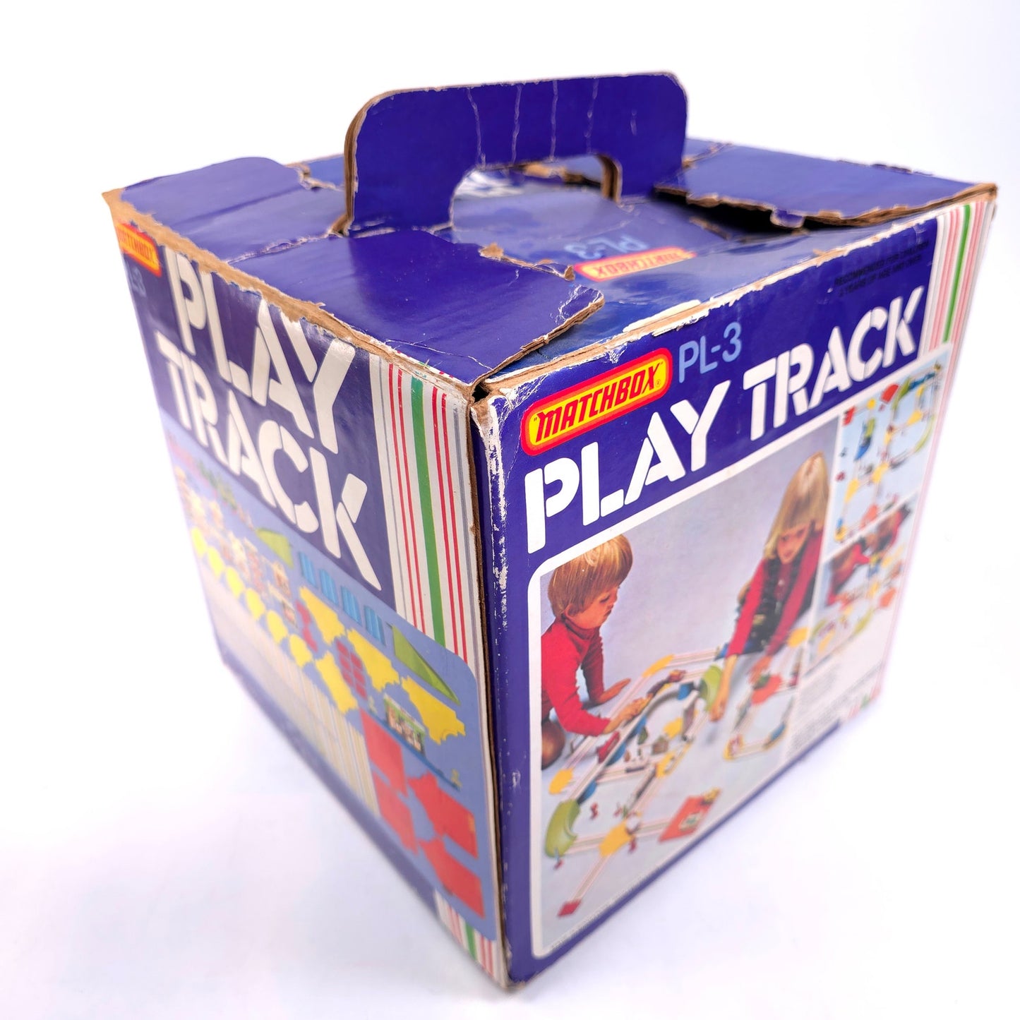 Vintage 1978 Matchbox Lesney PL-3 Play Track Set Of 63 Pieces