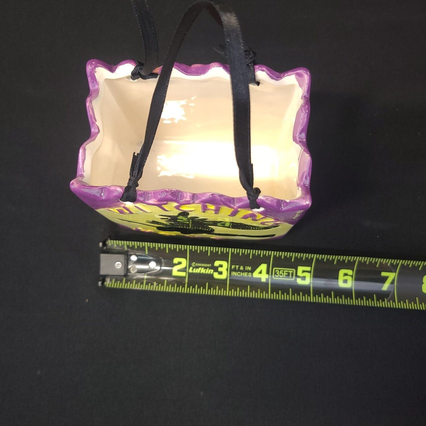 Witching Hour Ceramic Bag - Halloween Decorative Collectible