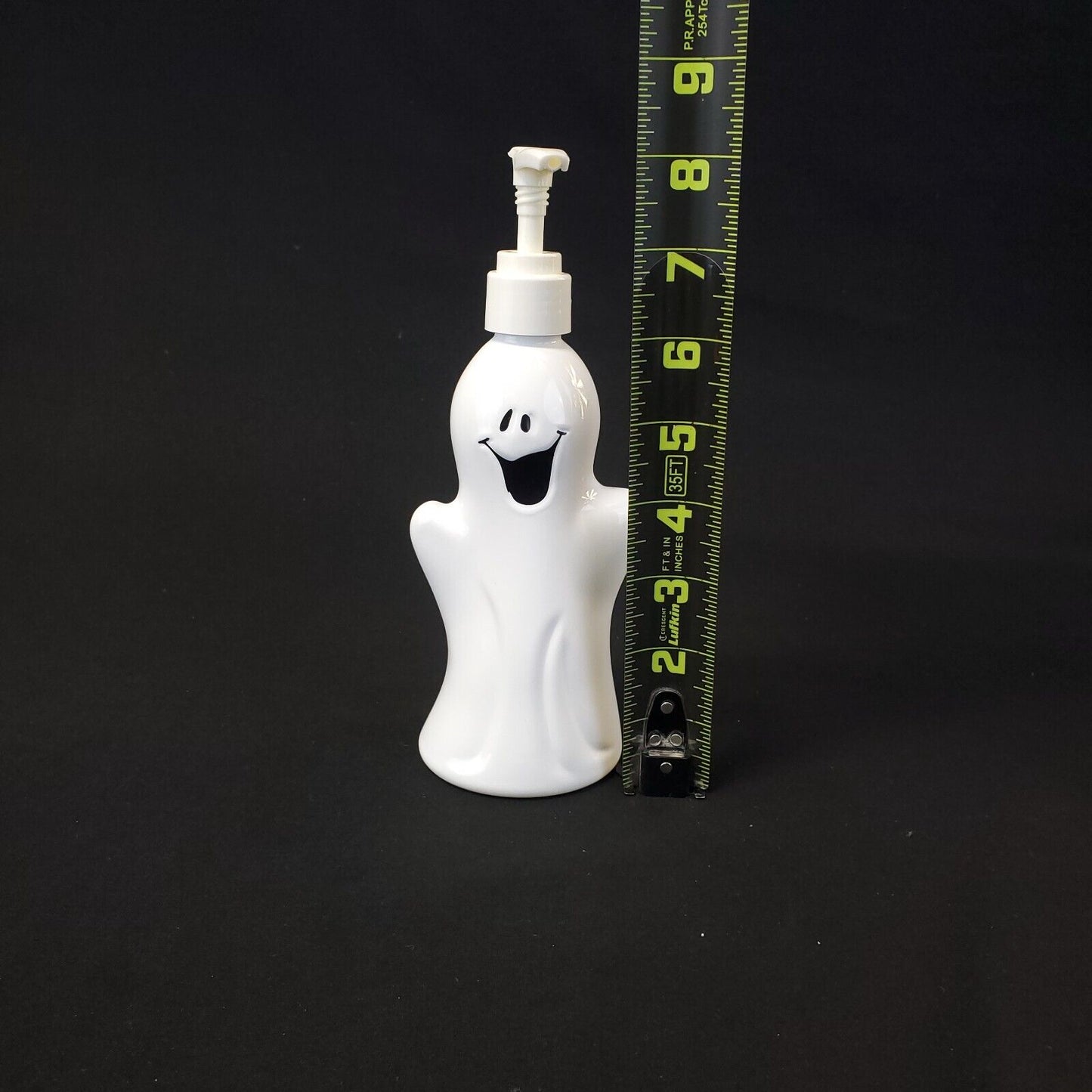 Fall Halloween Ghost Pump Hand Soap Molded Plastic Bottle
