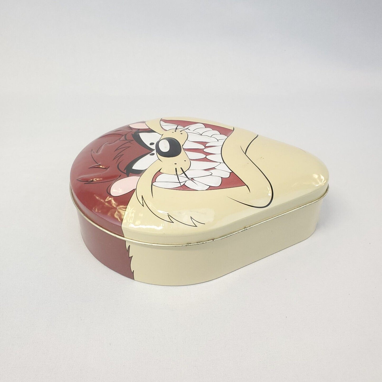 1998 Warner Bros. Tasmanian (Tazmainian) Devil Tin Box Collectible Memorabilia