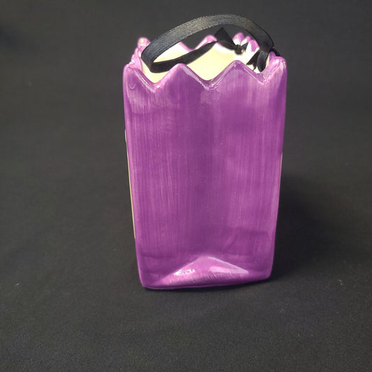 Witching Hour Ceramic Bag - Halloween Decorative Collectible