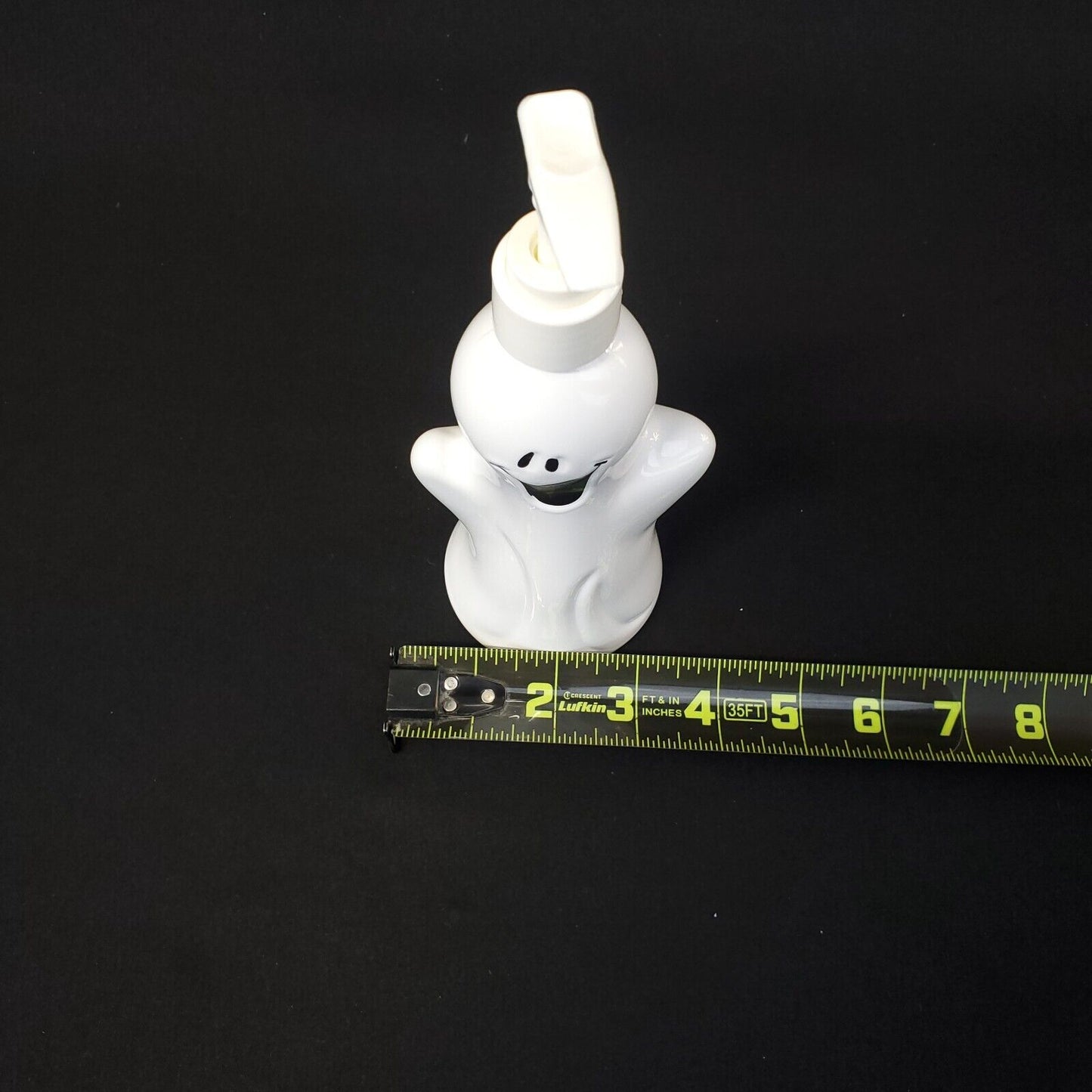 Fall Halloween Ghost Pump Hand Soap Molded Plastic Bottle