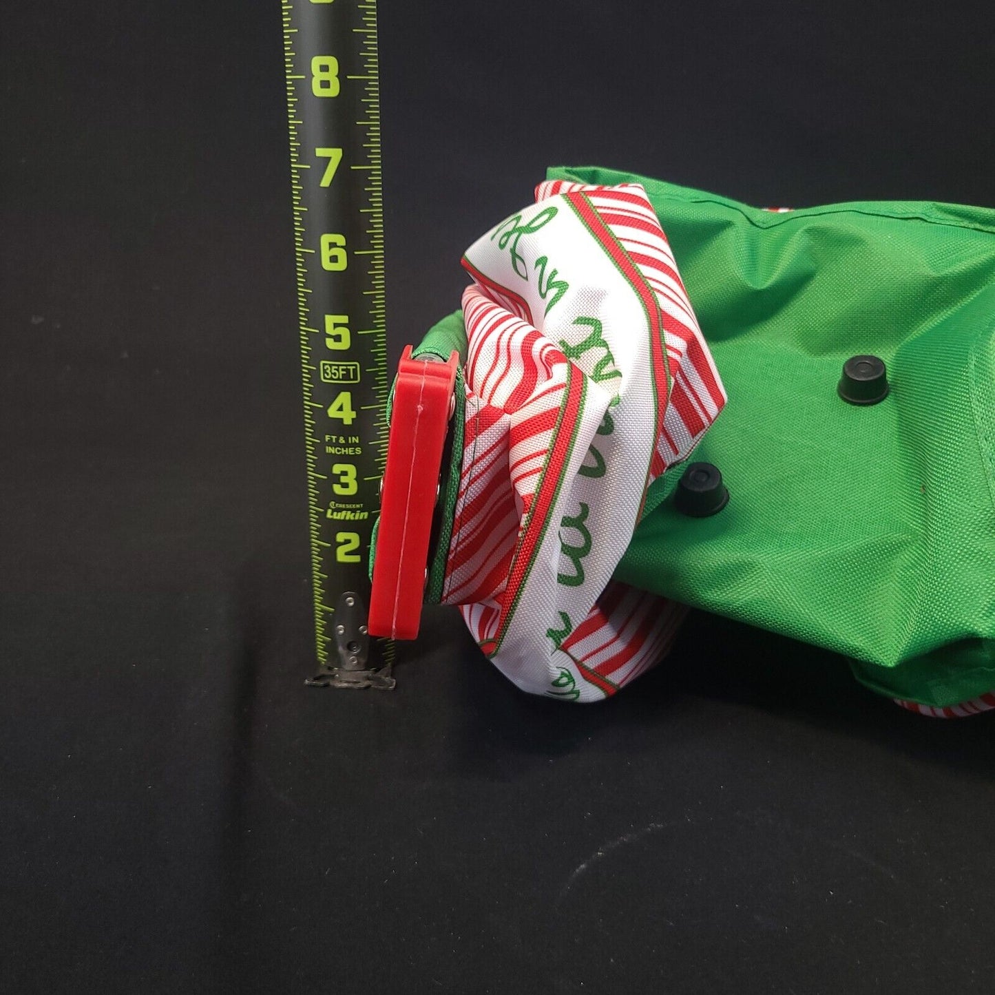 Holiday Canvas & Metal Collapsible Basket - Versatile and Decorative