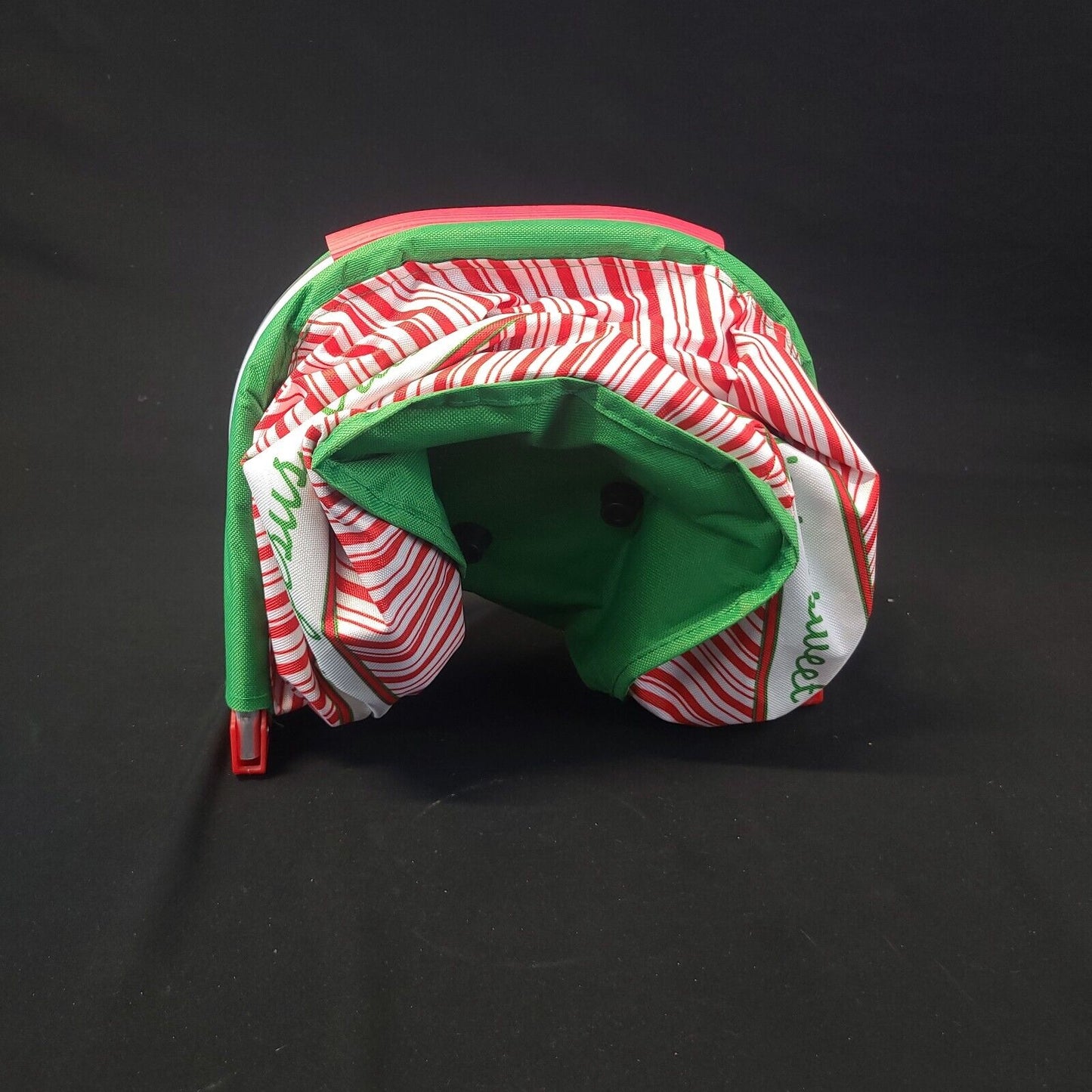 Holiday Canvas & Metal Collapsible Basket - Versatile and Decorative