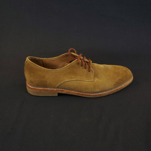 Coach New York Men's Oxford Shoes Gilbert Color: Snuff/Tan Suede Size 10 D Q4093