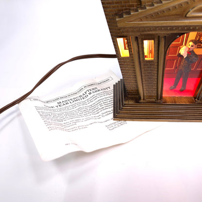 Vintage Mastercrafters Animated Moving Lifhted Church #560 w/ Steeple