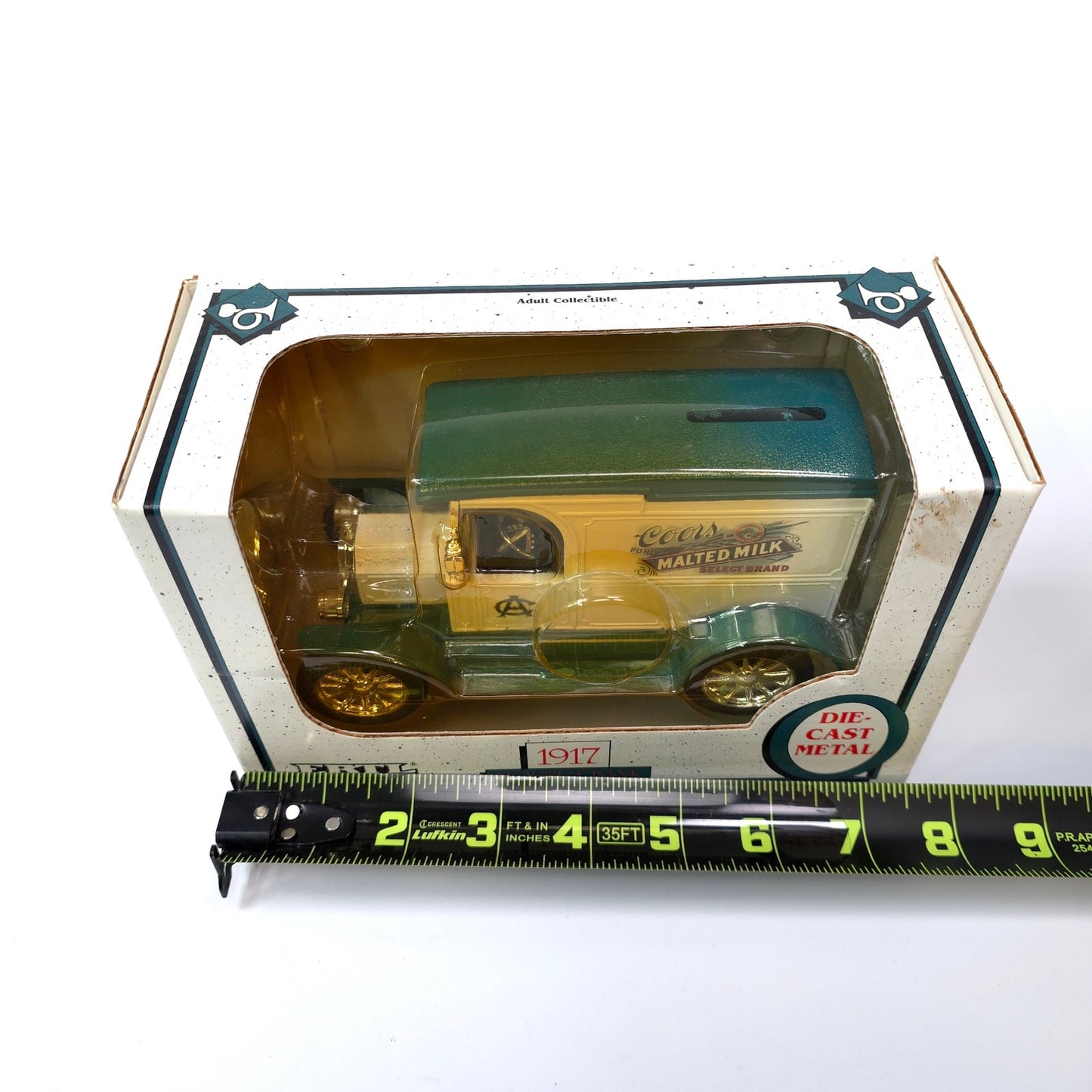 ERTL Coors 1917 Model T Metal Diecast 1/25 Scale Malted Milk Coin Bank