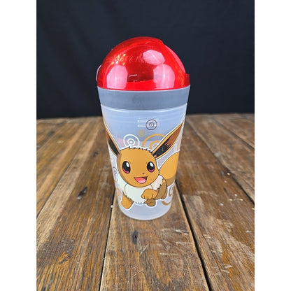 Pokemon Eevee #133 2016 Zak! Snak Cup 10 oz Cup & 4 oz Snack Cup