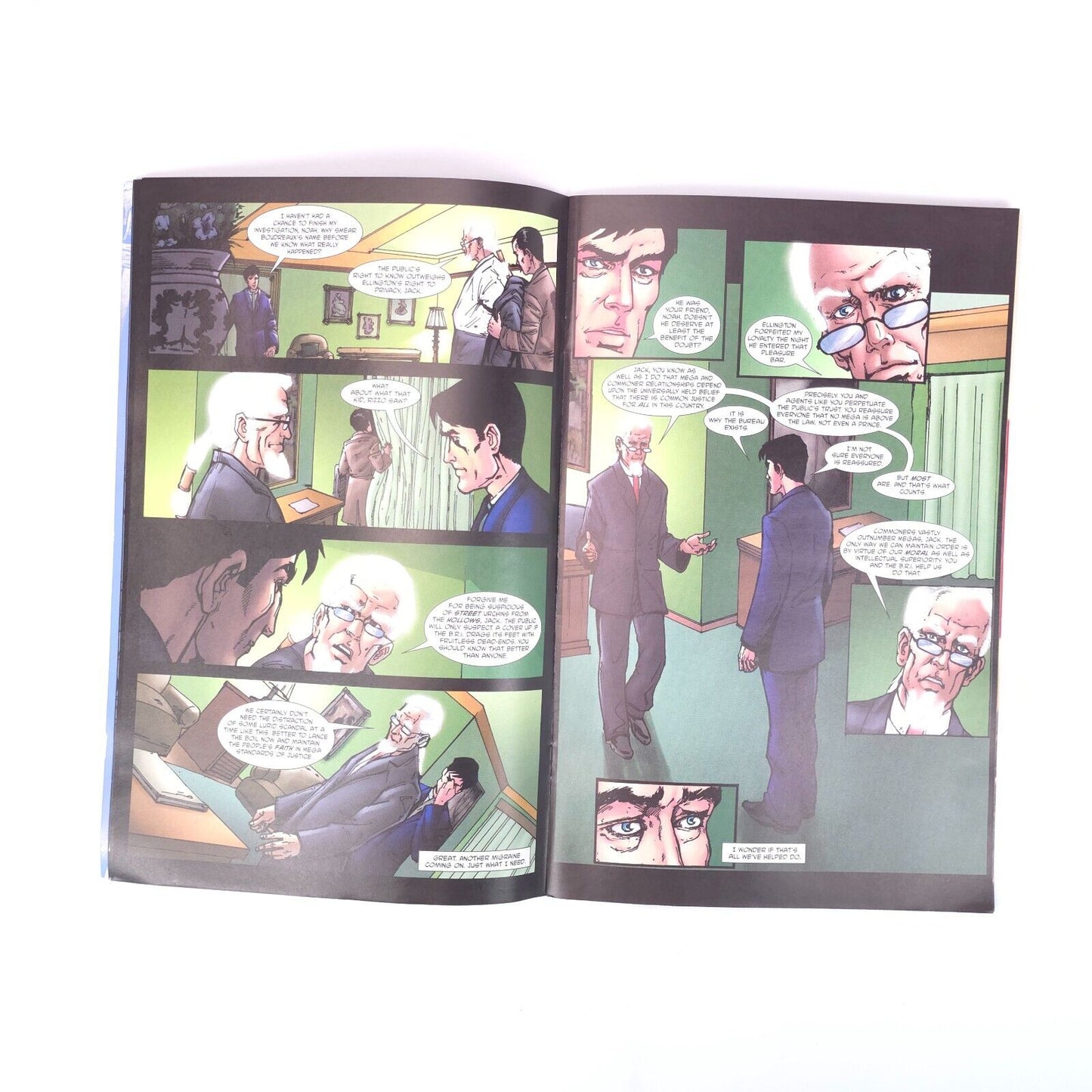 The Megas #3 Virgin Comics Comic Book