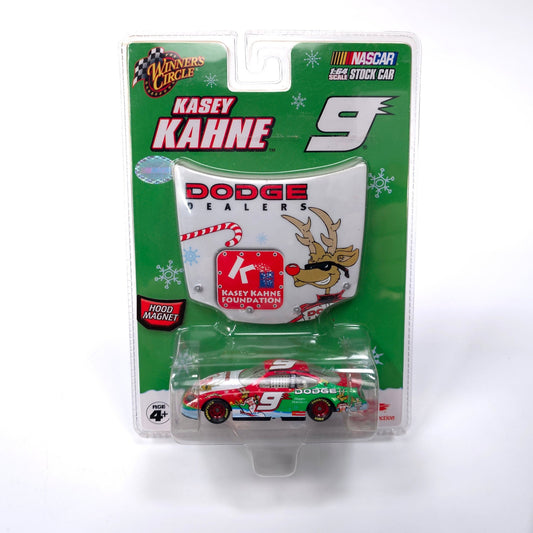 Sealed Kasey Kahne #9 Winner's Circle Holiday Collection Reindeer Hood