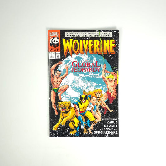 Wolverine in Global Jeopardy #1 Marvel Comics 1993 Comic Book