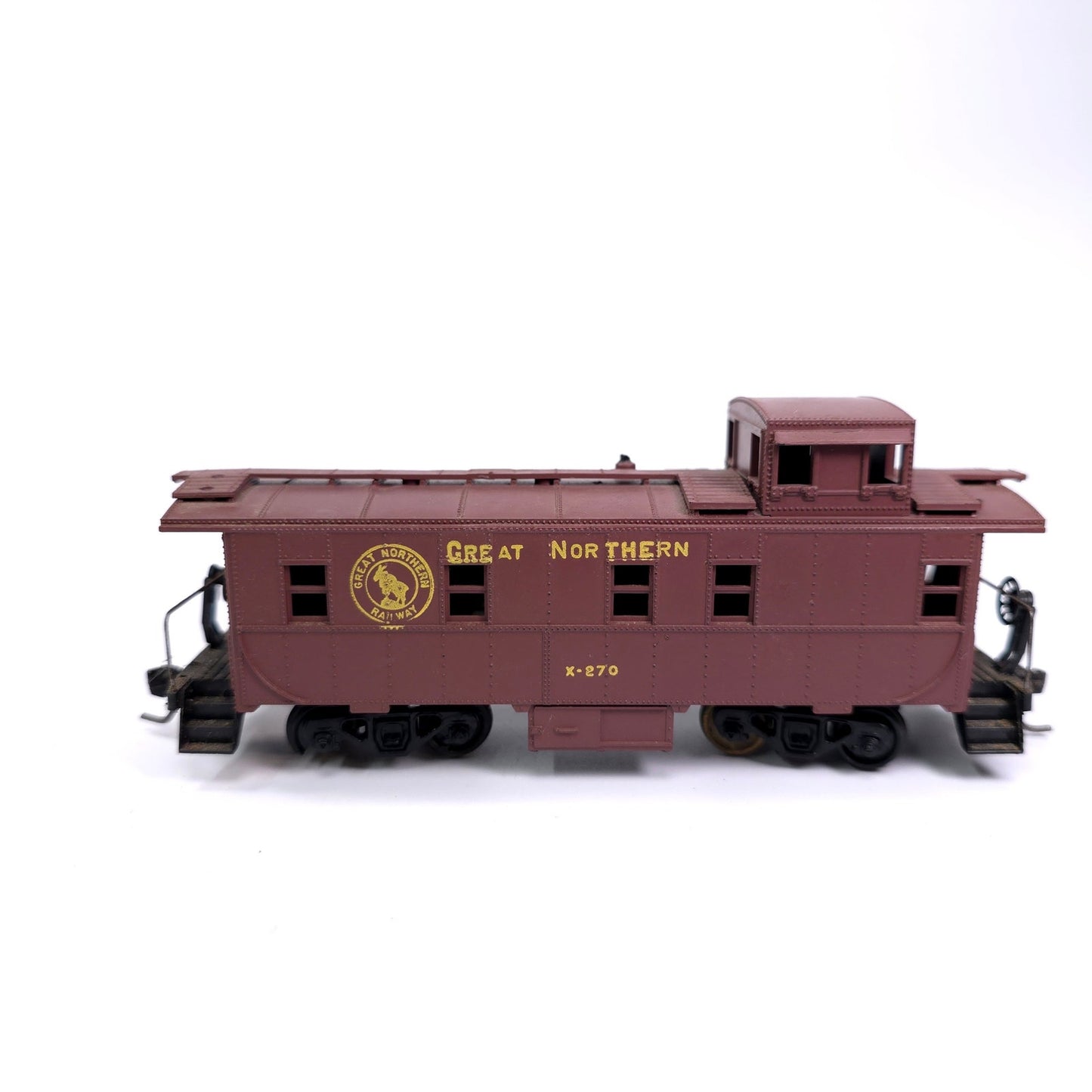 HO Scale Great Northern X270 Caboose Train Car