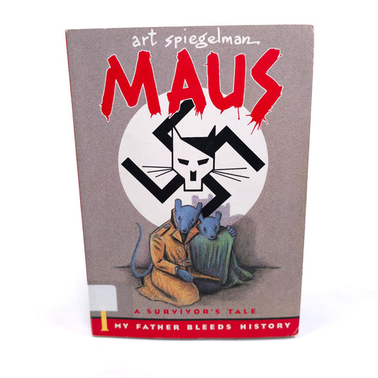 Maus A Survivor's Tale Art Spiegelman 2+ Ship FREE