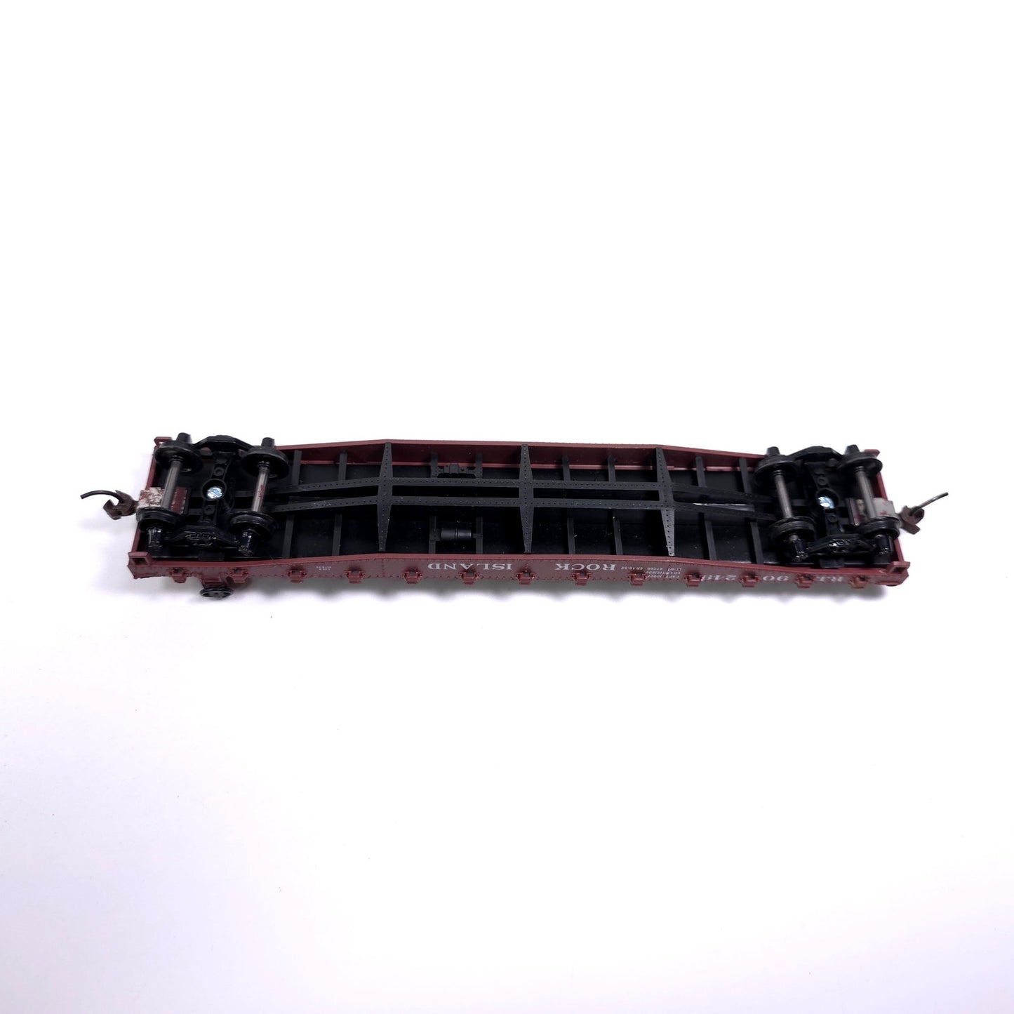 HO Scale Rock Island RI 90249 Flat Train Car