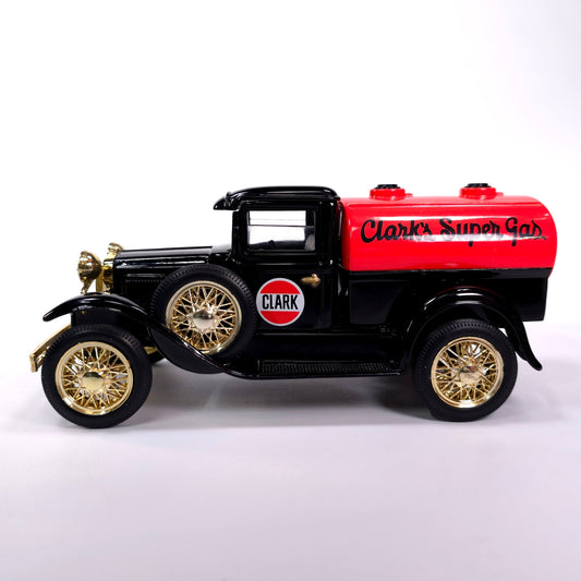 Clark's Super Gas 1930's Model A Tanker 1:25 Scale Metal Die Cast Coin Bank