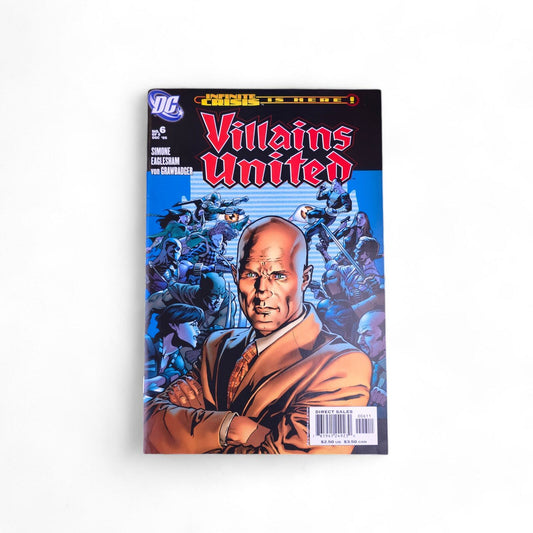Villains United #6 DC Comics 2005 Comic Book