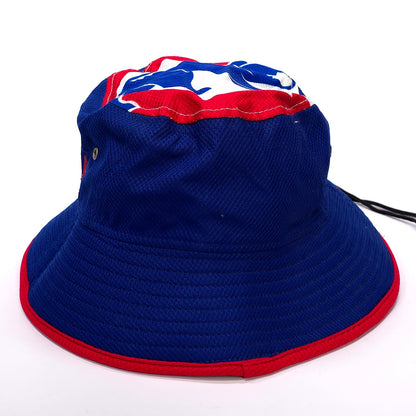 MLB Chicago Cubs Baseball Team Bucket Hat Top Logo New Ero W/ Chin Strap