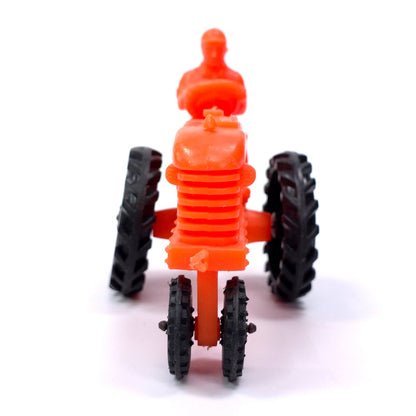 Vintage The Barr Rubber Products Ohio Plastic Farm Tractor Toy