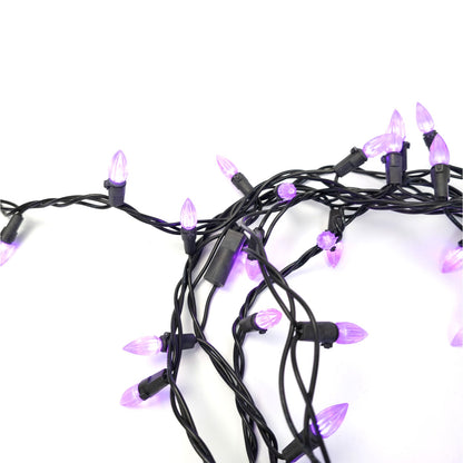 13ft Purple Decorative String Lights