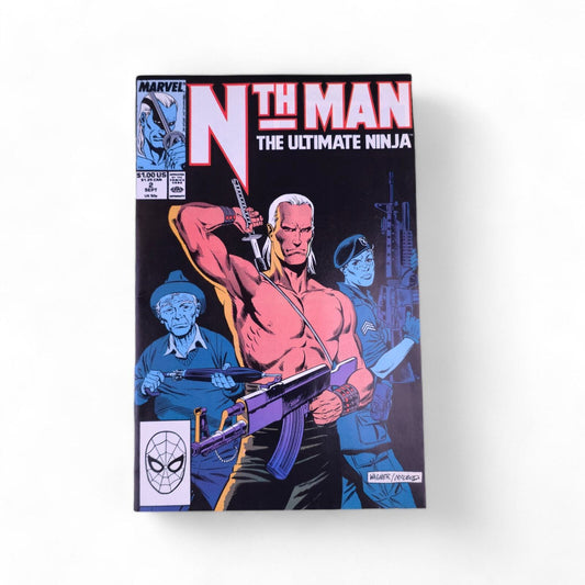 Nth Man The Ultimate Ninja Vol. 1 No. 2 September 1989 Marvel Comics Comic Book