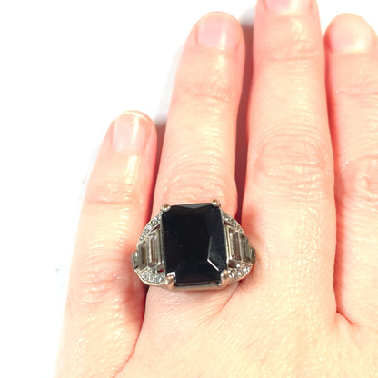 Banana Republic Costume Jewelry High Profile Statement Ring Size 5.75