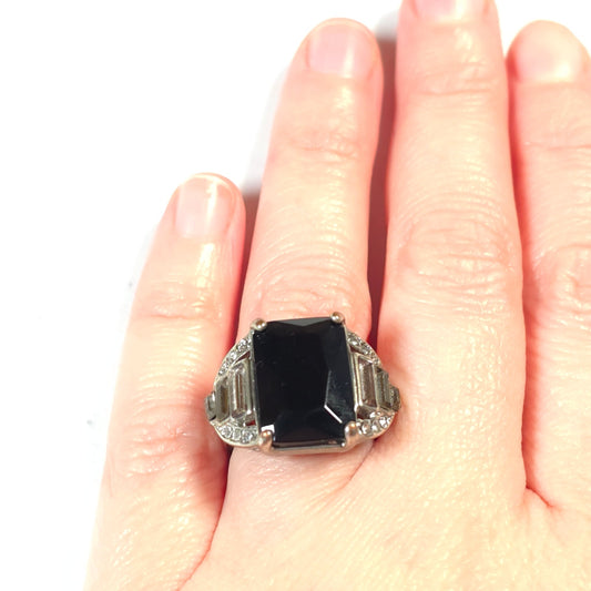 Banana Republic Costume Jewelry High Profile Statement Ring Size 5.75