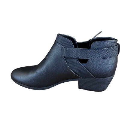 Dr. Scholls Memory Foam Women's Black Boots Booties Size 7.5 (7 1/2) Hardly Worn