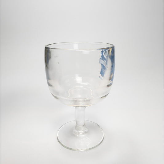 Vintage Pabst Blue Ribbon Heavy Beer Glass Goblet
