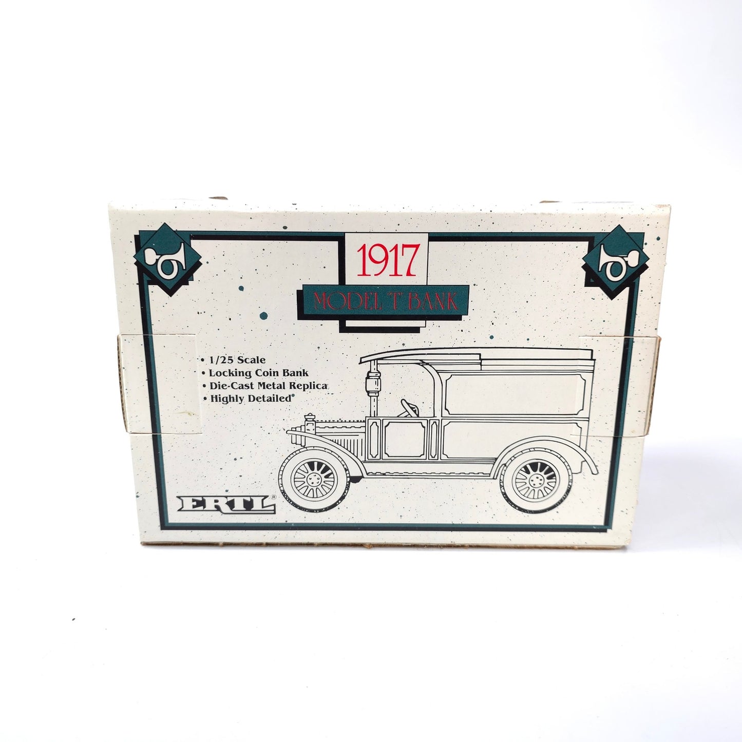 ERTL Coors 1917 Model T Metal Diecast 1/25 Scale Malted Milk Coin Bank