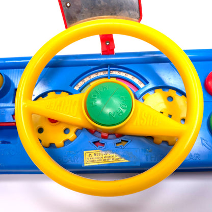 Vintage Kohner Musical Busy Driver #807 Stroller Car Seat Wheel